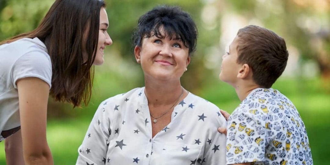 The Importance of Helping Your Child Create a Morning Routine 1 mom spending time with kids during their morning routine